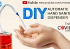 How to make Automatic Alcohol Hand Sanitizer - DIY | Touchless Hand Sanitizer | School project ideas