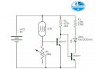 Simple  Light detector circuit using transistor or Morning Alaram