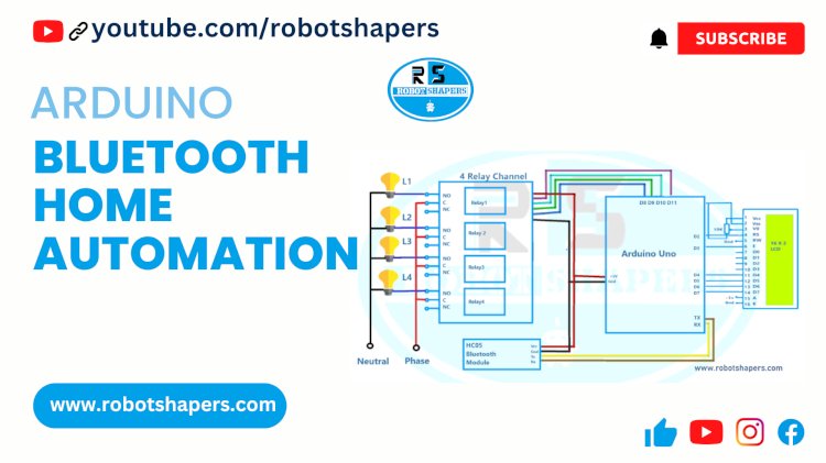 Bluetooth Voice Operated Home Automation