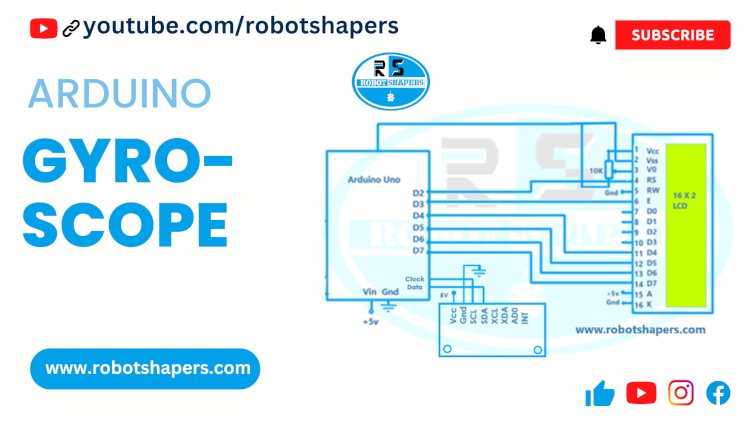 Arduino Gyroscope with LCD display