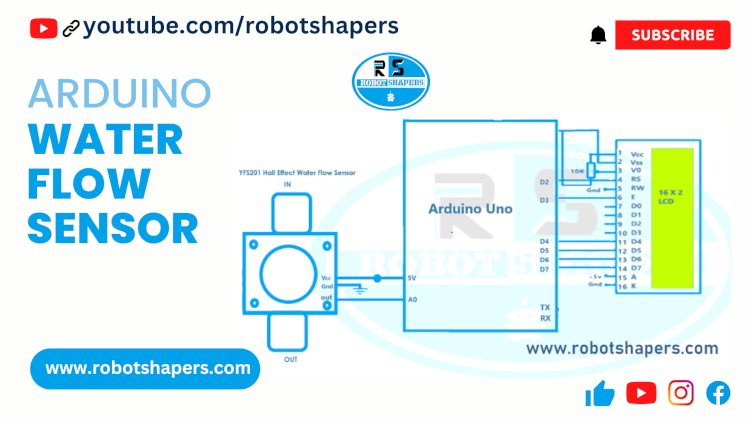 Arduino water flow meter