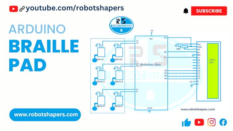 Arduino digital braille board